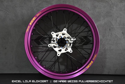 Excel G2 Pro Felgensatz konfigurieren