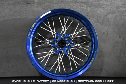 Excel G2 Pro Felgensatz konfigurieren