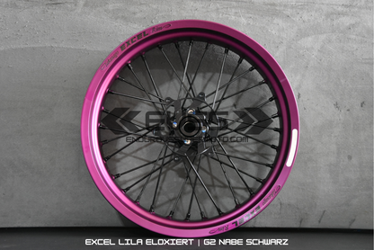 Excel G2 Pro Felgensatz konfigurieren