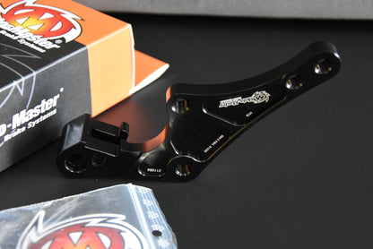 Bremssatteladapter für 320mm Brmesscheibe mit ABE für Supermoto umbau