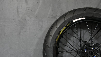 Excel G2 Pro Felge schwarze Nabe schwarzer Felgenring ganz schwarz